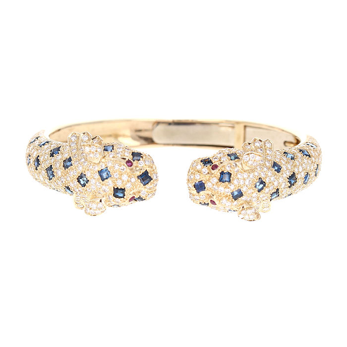 224 0532 Lady s Panther Cuff Bracelet Kubes Jewelers